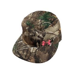 Under Armour Camo Hat Cap Adjustable Pink Logo Women’s One Size